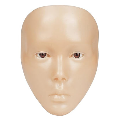 Makeup Practice Mannequin Face, 5d Reusable Silicone Makeup