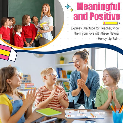 Lip Balm Gift Set for Teacher Moisturizing