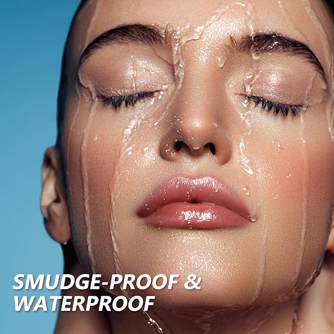 Plumping Lip Gloss,Lip Oil,Highly-Pigmented Lip Gloss,Non-Sticky Lip Stain,Long-Lasting,Moisturing Plumping