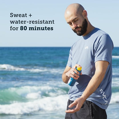 Oars + Alps Hydrating SPF 70 Sunscreen Spray, Infused with Vitamin C and Antioxidants, Water and Sweat Resistant, 6 Oz, 2 Pack