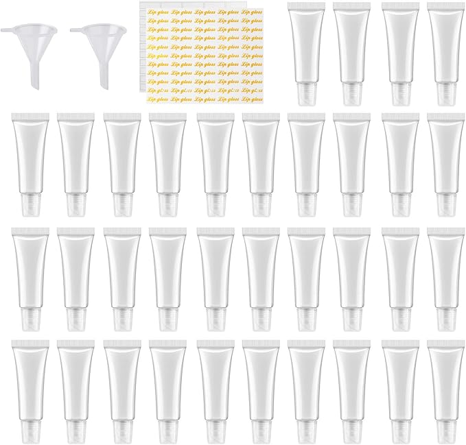 110Pcs 10ml Empty Tubes Lip empty lip gloss containers for Lip Gloss Balm Cosmetic