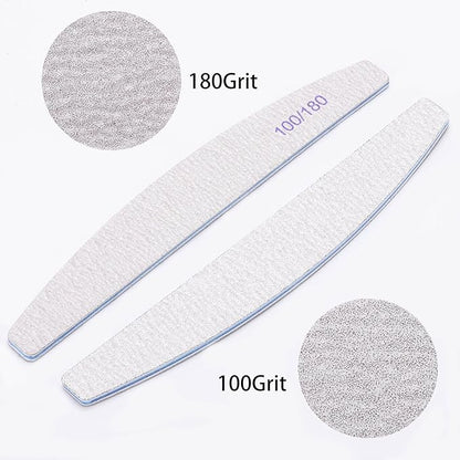 BTYMS 25 Pcs Nail Files