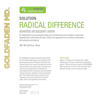 Goldfaden MD Radical Difference, TRIAL .34 Fl Oz