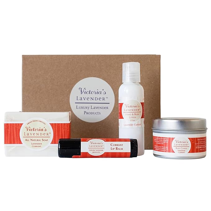 Victoria's Lavender Natural Body Products Gift