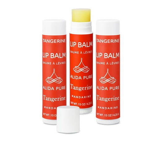 Tangerine Lip Balm, Vegan Lip Balm Lips,
