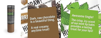 Hurraw! Chocolate & Mint Lip Balm,