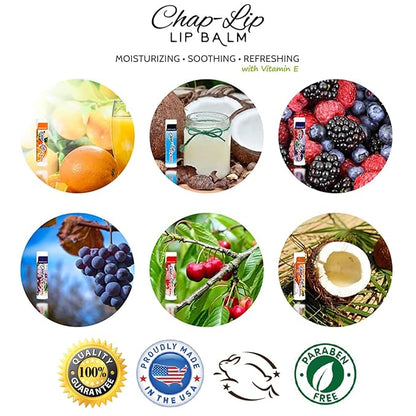 Vitamin E Lip Balm with Coconut Flavors,