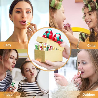 DMSKY 36 Pack Lip Balm, Natural