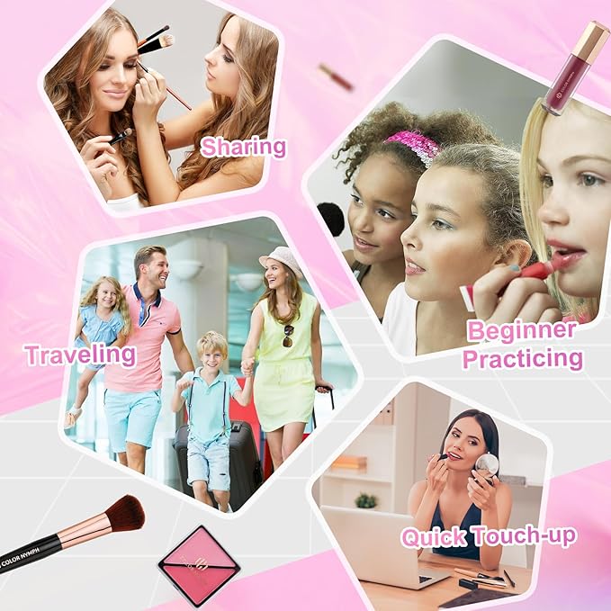 Color Nymph Starter Makeup Kit for Tweens Girls,