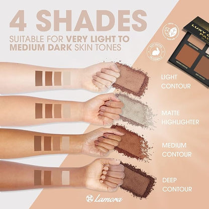 Contour Palette Powder Contour Kit - Contouring Makeup
