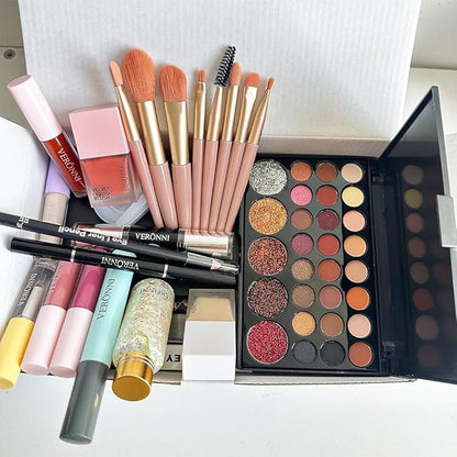 VERONNI All in One Makeup Kit,Eye Face Lips