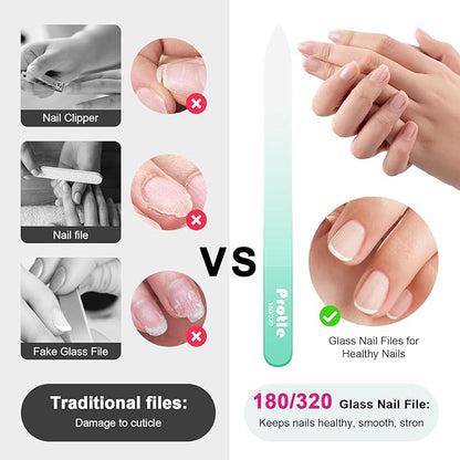 Glass Nail Files for Natural