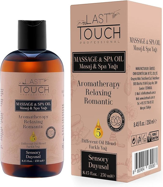 Sensual Massage Oil for Couples Sexual - Massage Oils for Date Night - Massage Oil Massage for Therapy - Aromatherapy Massage Oil Intimate Moments - Aphrodisiac Oil - 8.45 Fl Oz