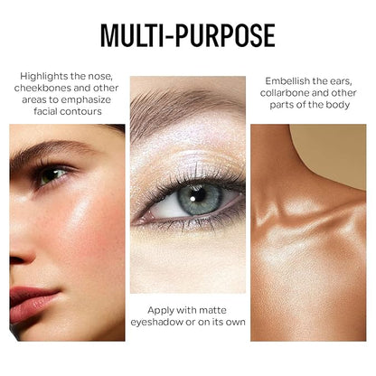 KYDA Liquid Highlighter, Moisturizing Liquid Illuminator for Face