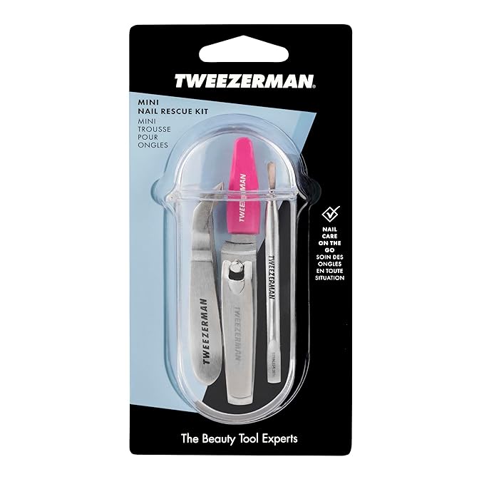 Tweezerman mini nail rescue kit,