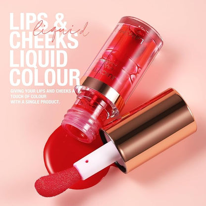 LANGMANNI Lip Stain Set,Liquid Lip Tint Kit With LANGMANNI