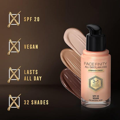 Max Factor Facefinity All Day Flawless 3 In