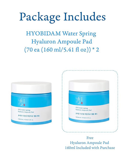 Sooryehan HYOBIDAM Cotton Facial Toner Pads oz
