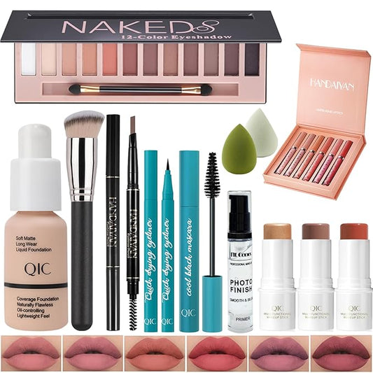 All In One Makeup Kit Full Kit, 3