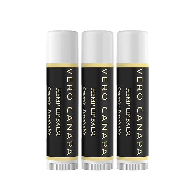 Vanilla Organic Hemp Lip Balm