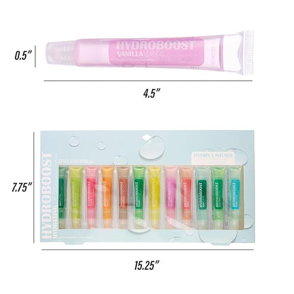 Expressions 12pc Lip Oil Set -