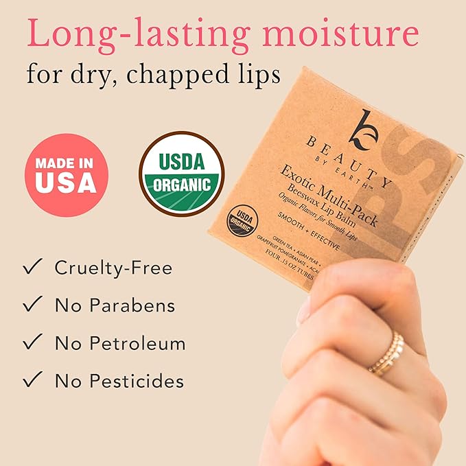 Organic Lip Balm Pack - Original