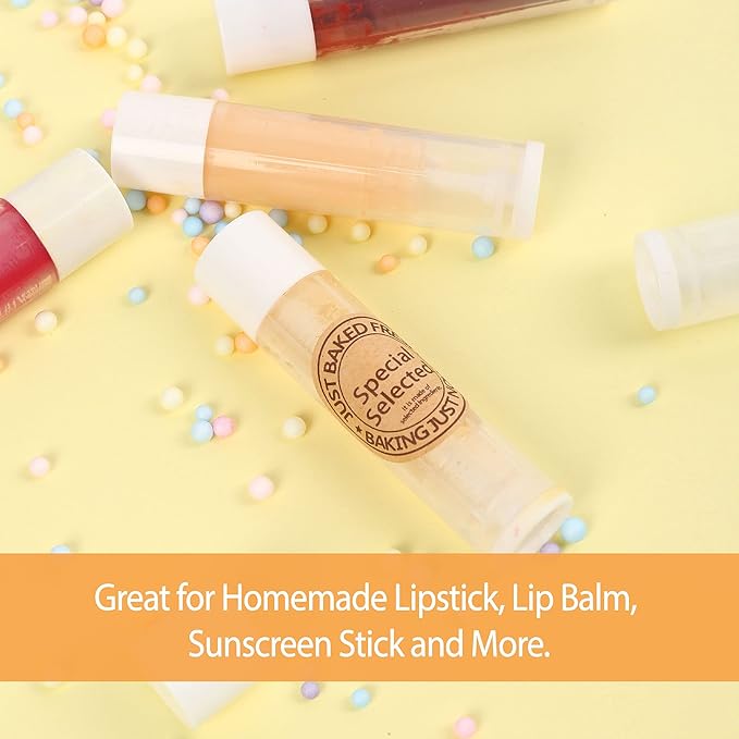 LotFancy Lip Balm tubes Empty, 60PCS