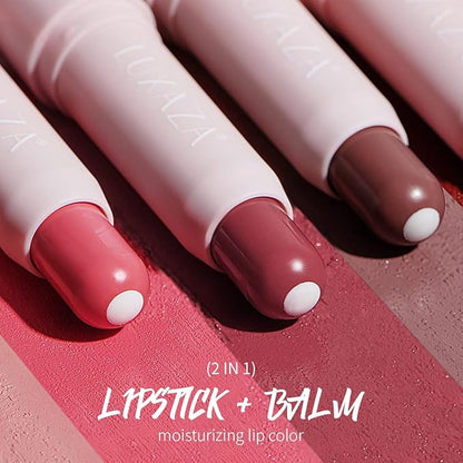 2PCS Tinted Lip Balm Chapstick Hydrating/Coloring
