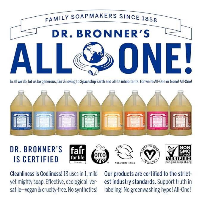 Dr. Bronner's - Pure-Castile Liquid Soap