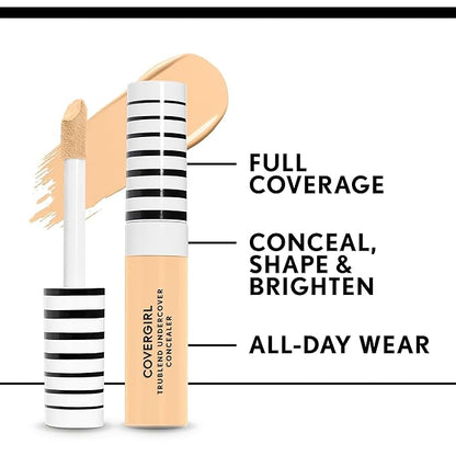 COVERGIRL TruBlend Undercover Concealer, Classic Beige, 0.33 Fl of 1)