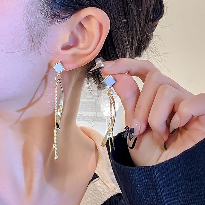 Boho Long Tassel Drop Dangle Earrings