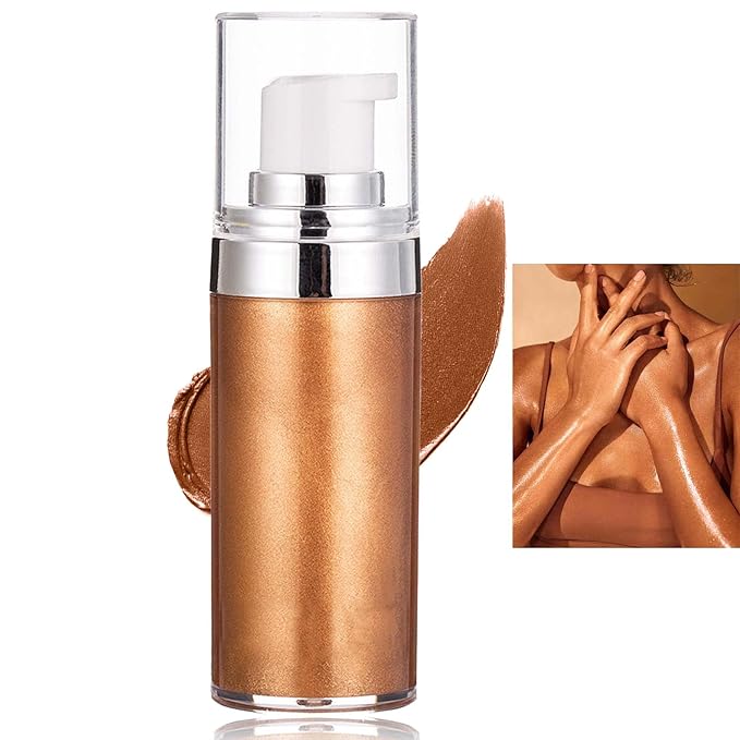 Body Luminizer Liquid Illuminator, Bronze Gold, Skin Foundation