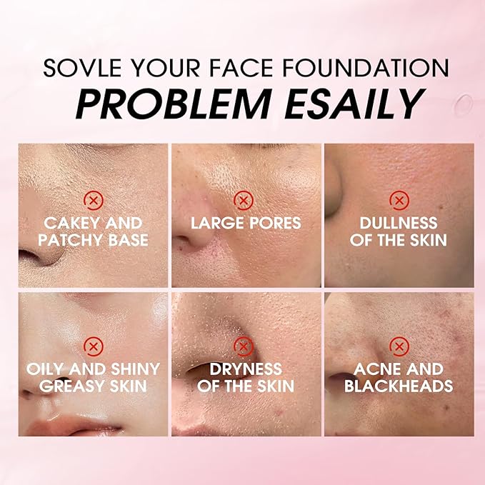 LANGMANNI Matte Grip Face Primer, Transparent Skin Perfecting Face