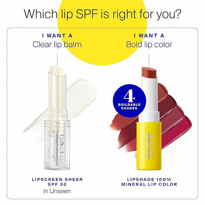 Supergoop! Lipscreen Sheer SPF 30 - oz