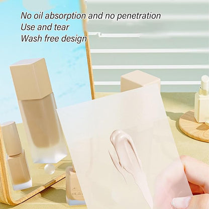 200 Sheets Nail Art Cosmetic Palette Paper Disposable