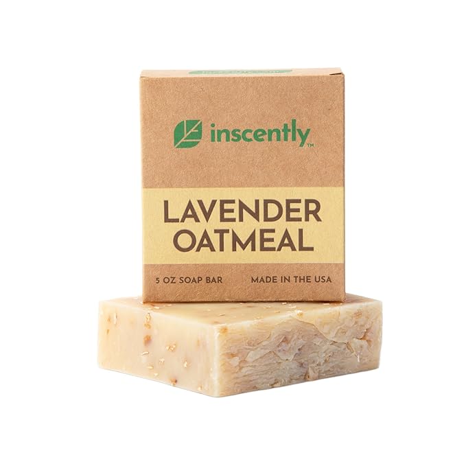 Lavender Oatmeal Bar Soap - Real