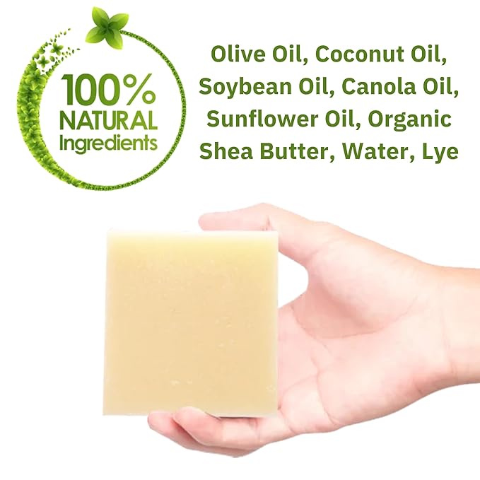 Truly Natural Unscented Bar Soap (9