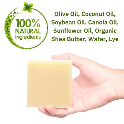 Truly Natural Unscented Bar Soap (9