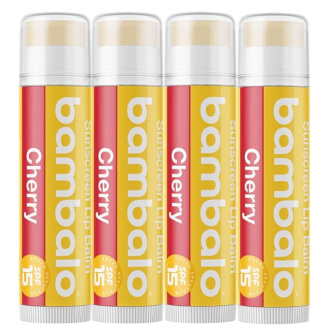 4-Pack Cherry SPF 15 Lip Balm