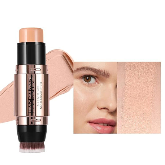 8 Colors Cream Contour Sticks Makeup Kit, Dual-Ended Concealer (03#)