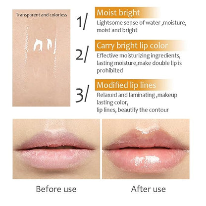 Lip Plumper, Lip Oil Tinted Moisturizing and Lightening Moisturizing