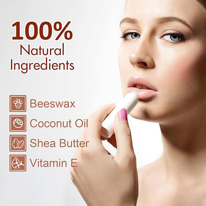 120 Pack Lip Balm Unlabeled, Natural