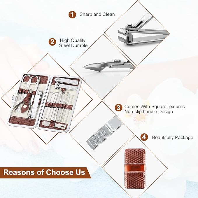 Nail Clippers Set 18 Pieces