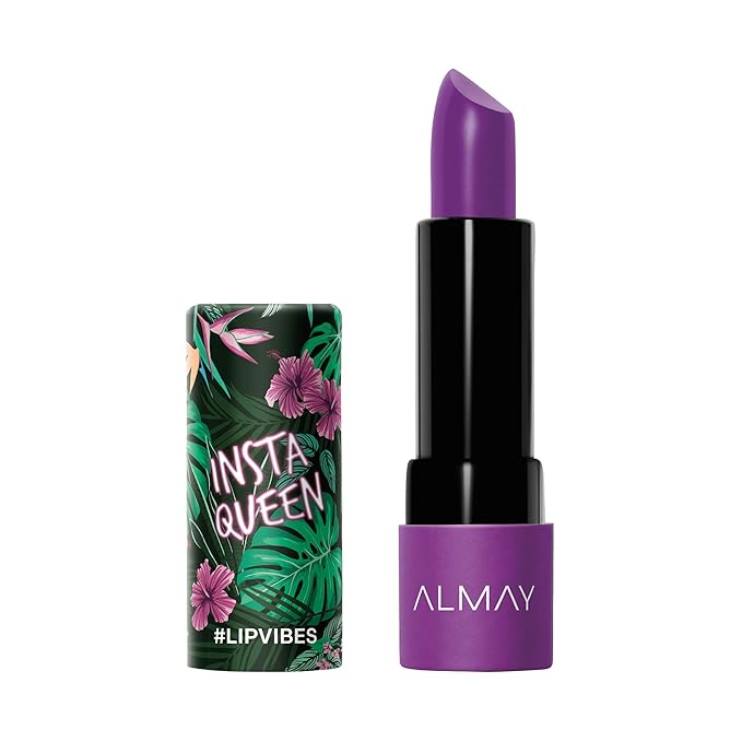 Almay Lip Vibes, Insta Queen, 0.14 Ounce, matte lipstick