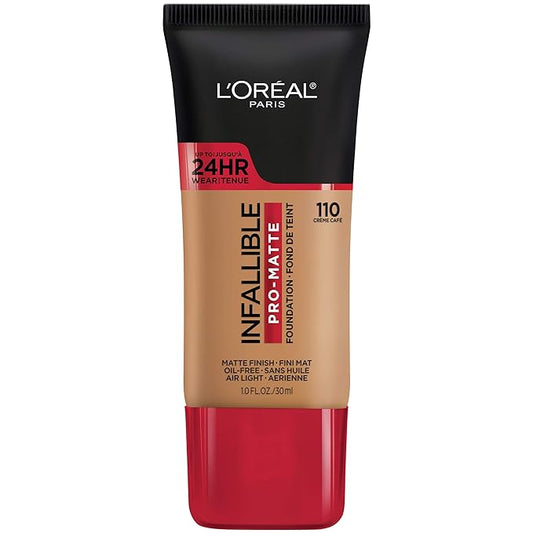 L'Oreal Paris Cosmetics Makeup Infallible Pro-Matte Liquid Longwear fl oz.