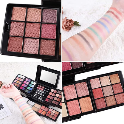 88 Colors Professional Makeup Palette Set Kit Combination,