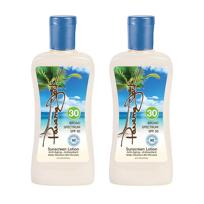 Panama Jack Sunscreen Lotion, SPF 30, 6 Fl Oz,5130