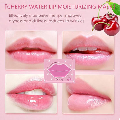 30 Pairs Cherry Lip Masks & Circle
