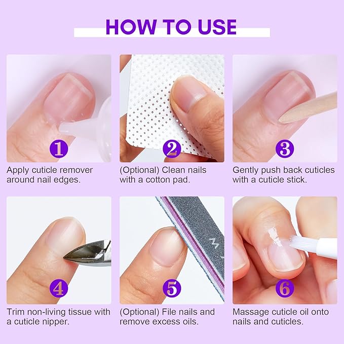 Makartt Cuticle Remover Kit, Nail