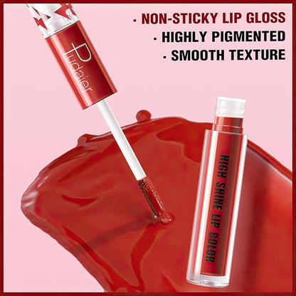 MIELIKKI Liquid Lipstick with Clear Lip Gloss, Dual Gloss,
